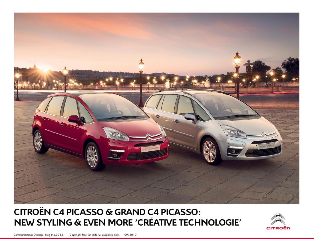 Citroën C4 Picasso 5 places - Monospace haute couture - Challenges